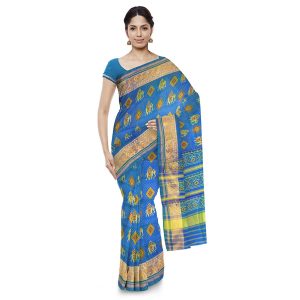 Semi Ikat Patola Saree – RPA04