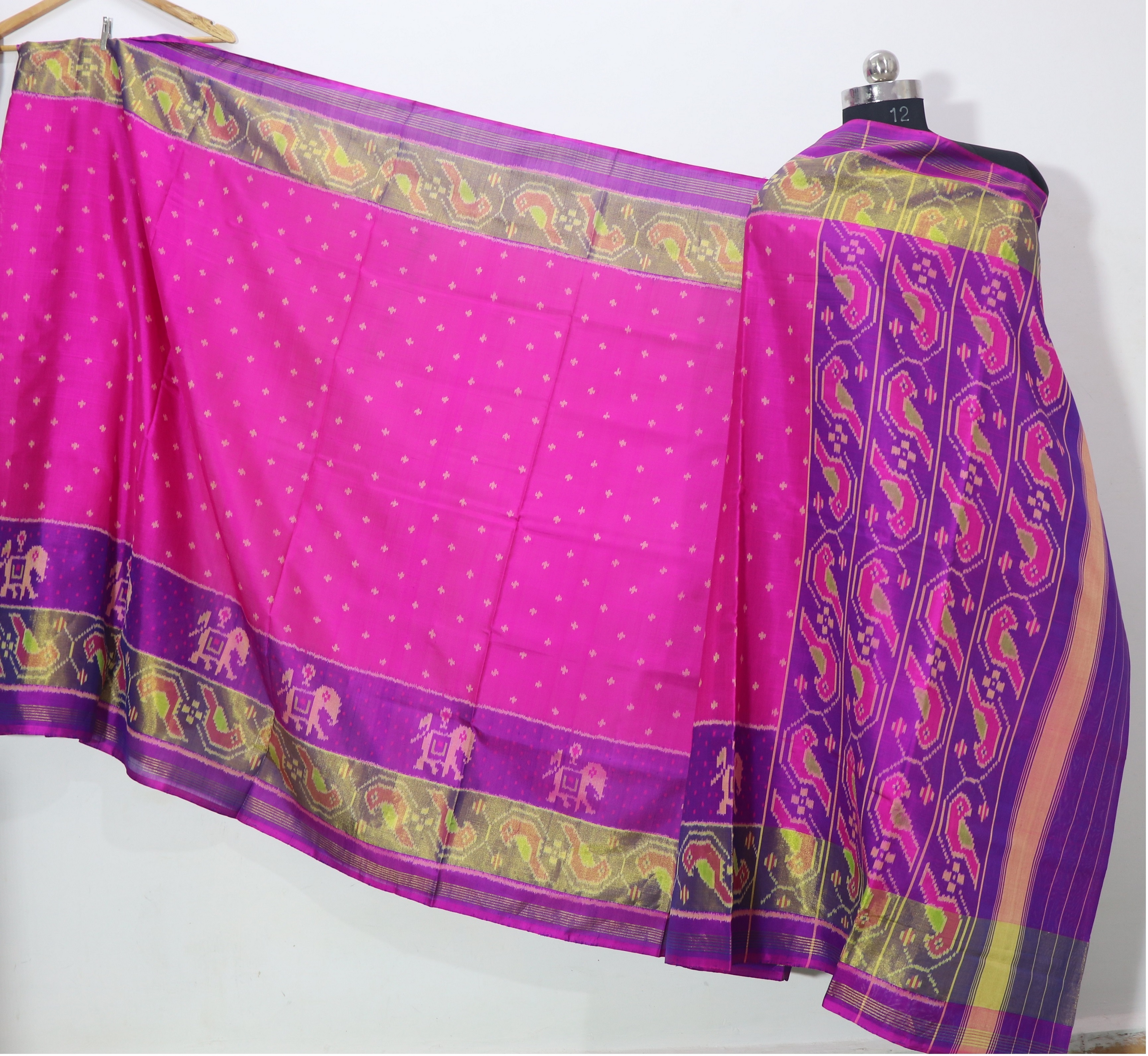 Patola Saree - RPA54 OUT OF STOCK | Rajkoti Patola