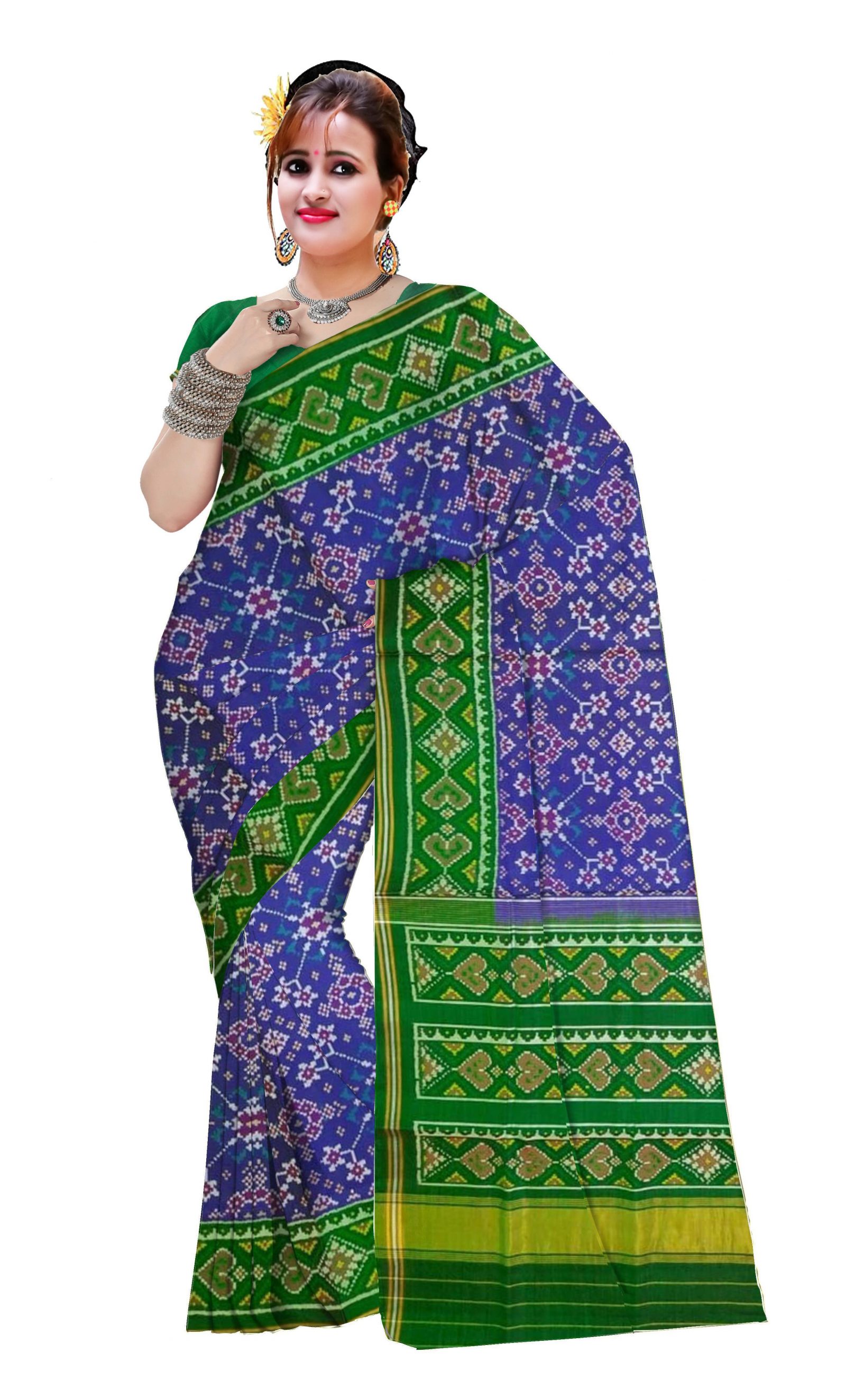 rajkotipatola Traditional Single Ikkat Patola Saree