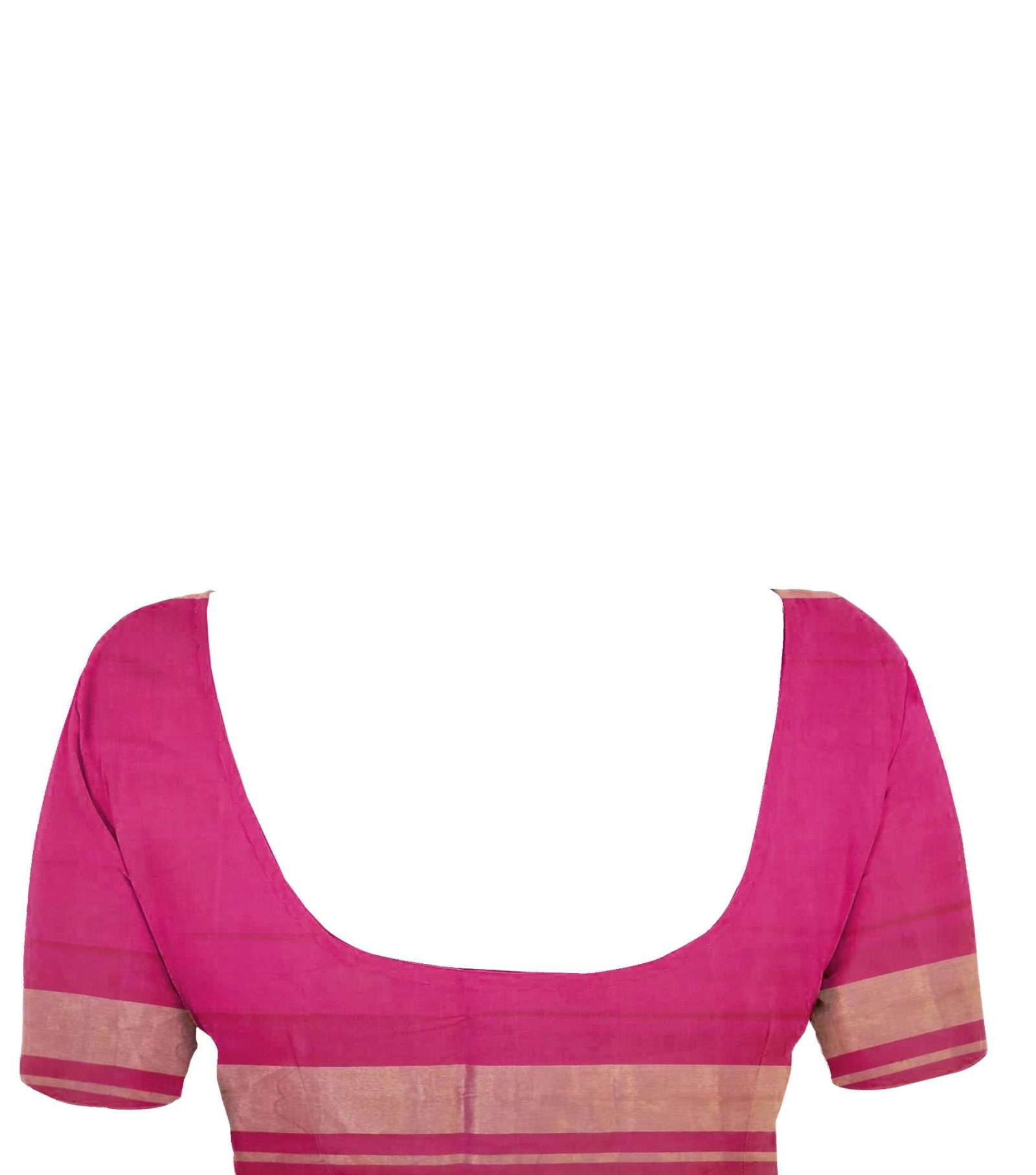 Traditional Pink Skirt Border Patola Saree