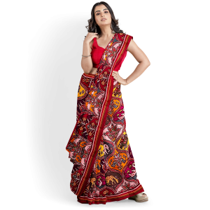 Rajkoti Patola Saree - RPADHAN 548