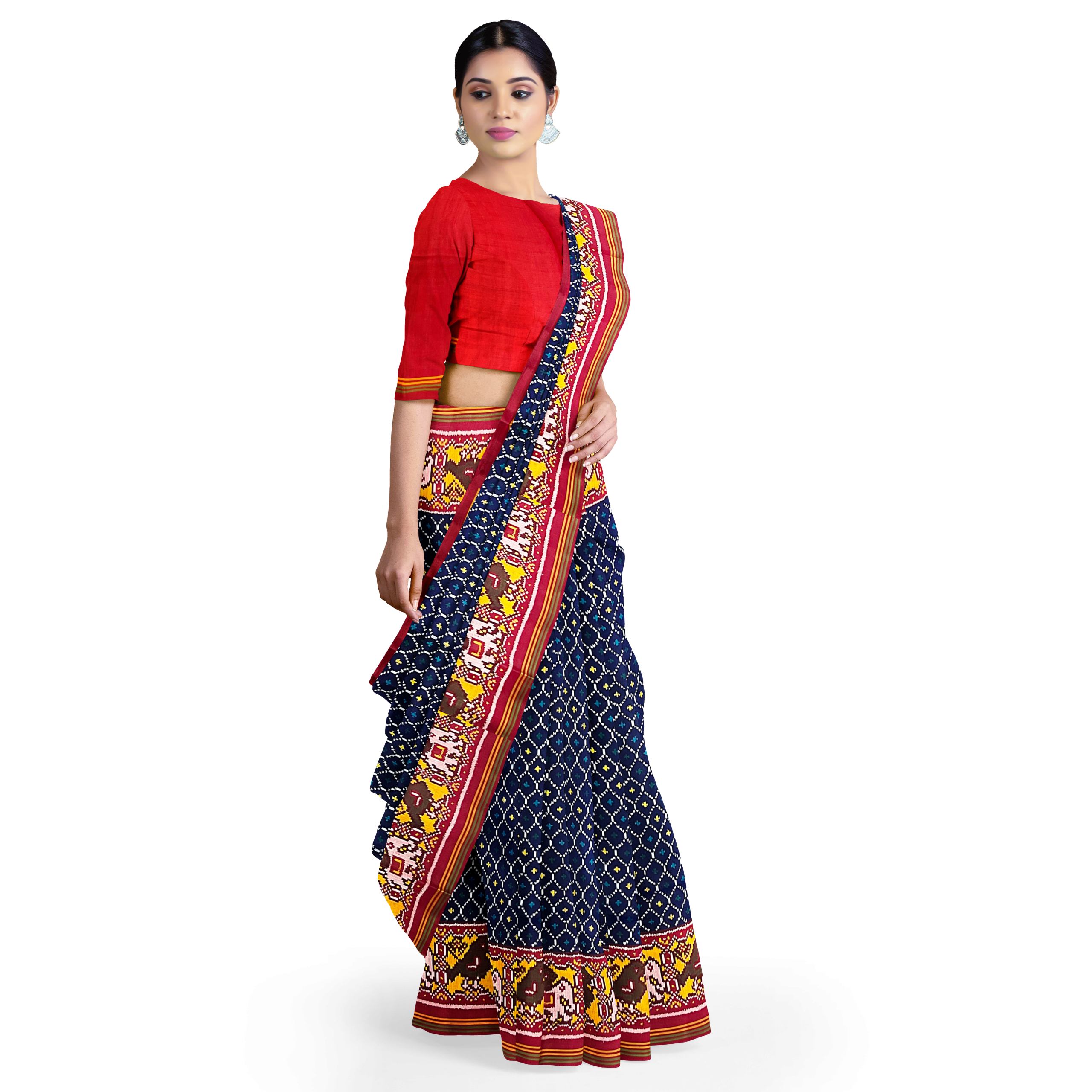 Rajkoti Patola Saree - RPADHAN 554