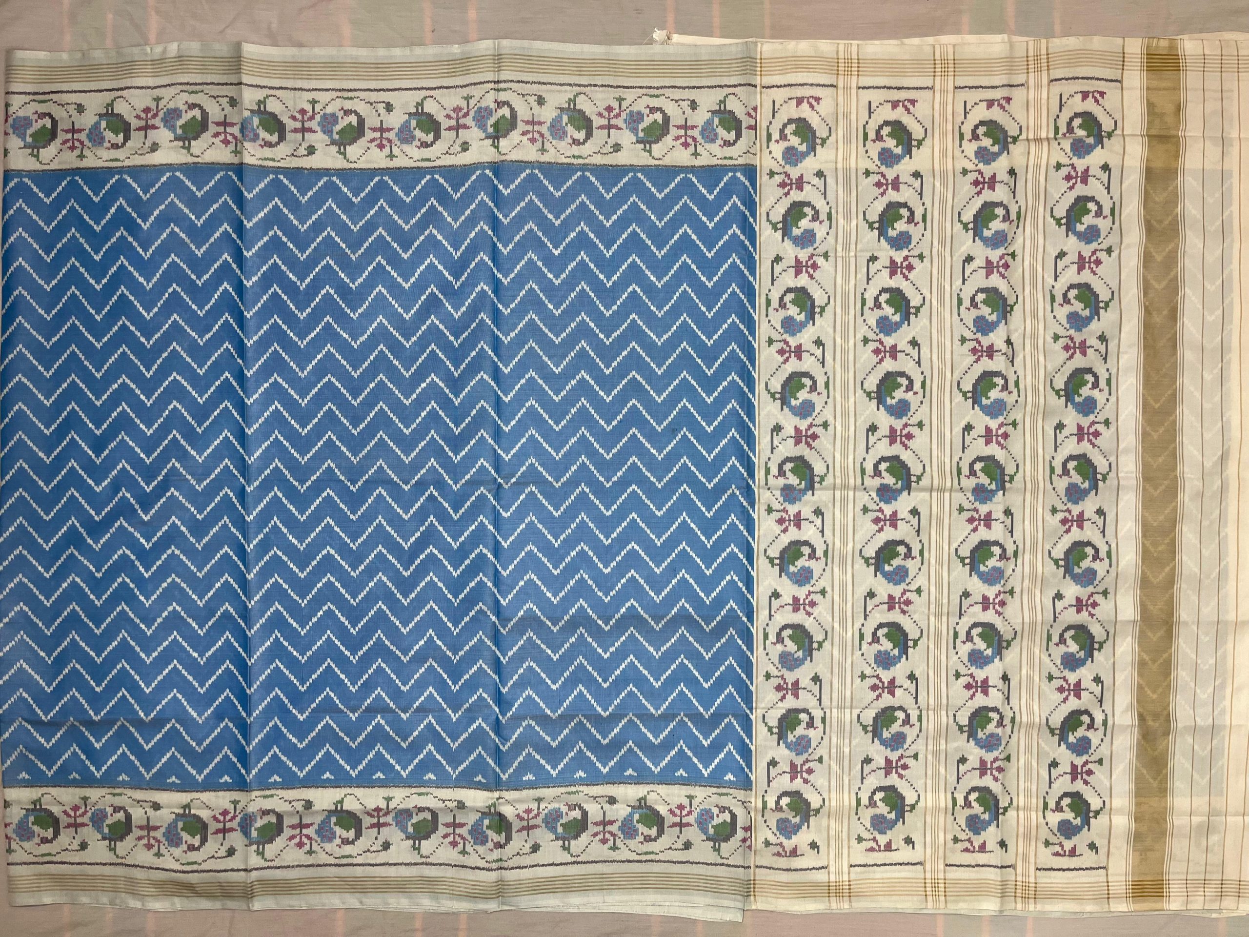 Rajkoti Patola Saree - RPADHAN 559 - Image 4