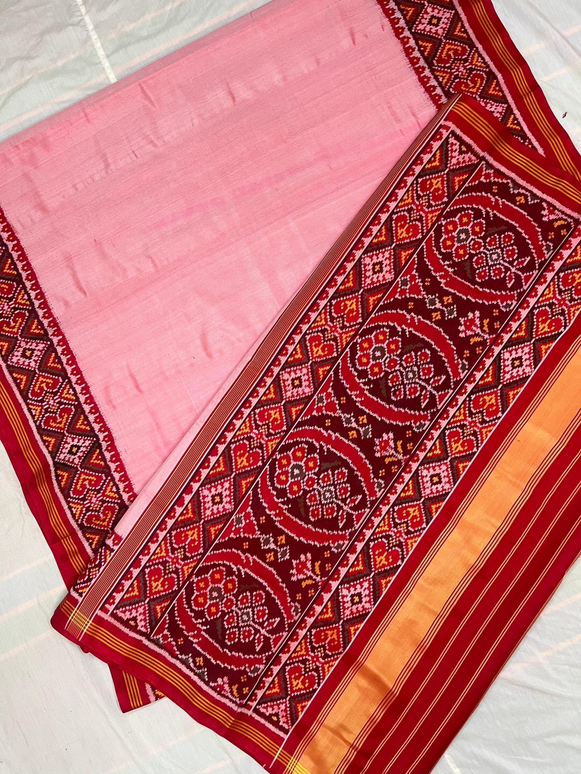 Rajkoti Patola Saree - RPADHAN 550 - Image 6