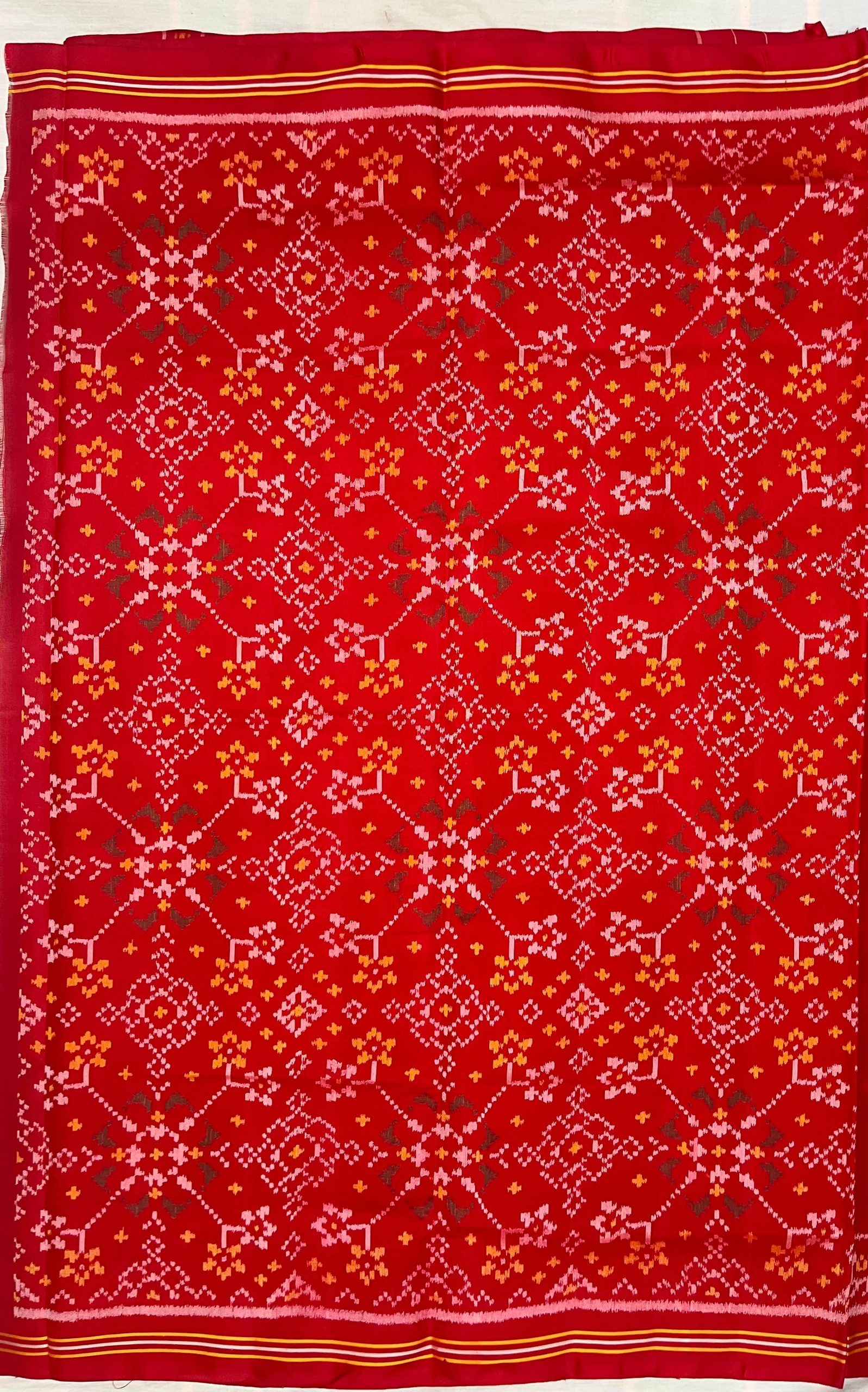 Rajkoti Patola Saree - RPADHAN 552 - Image 6