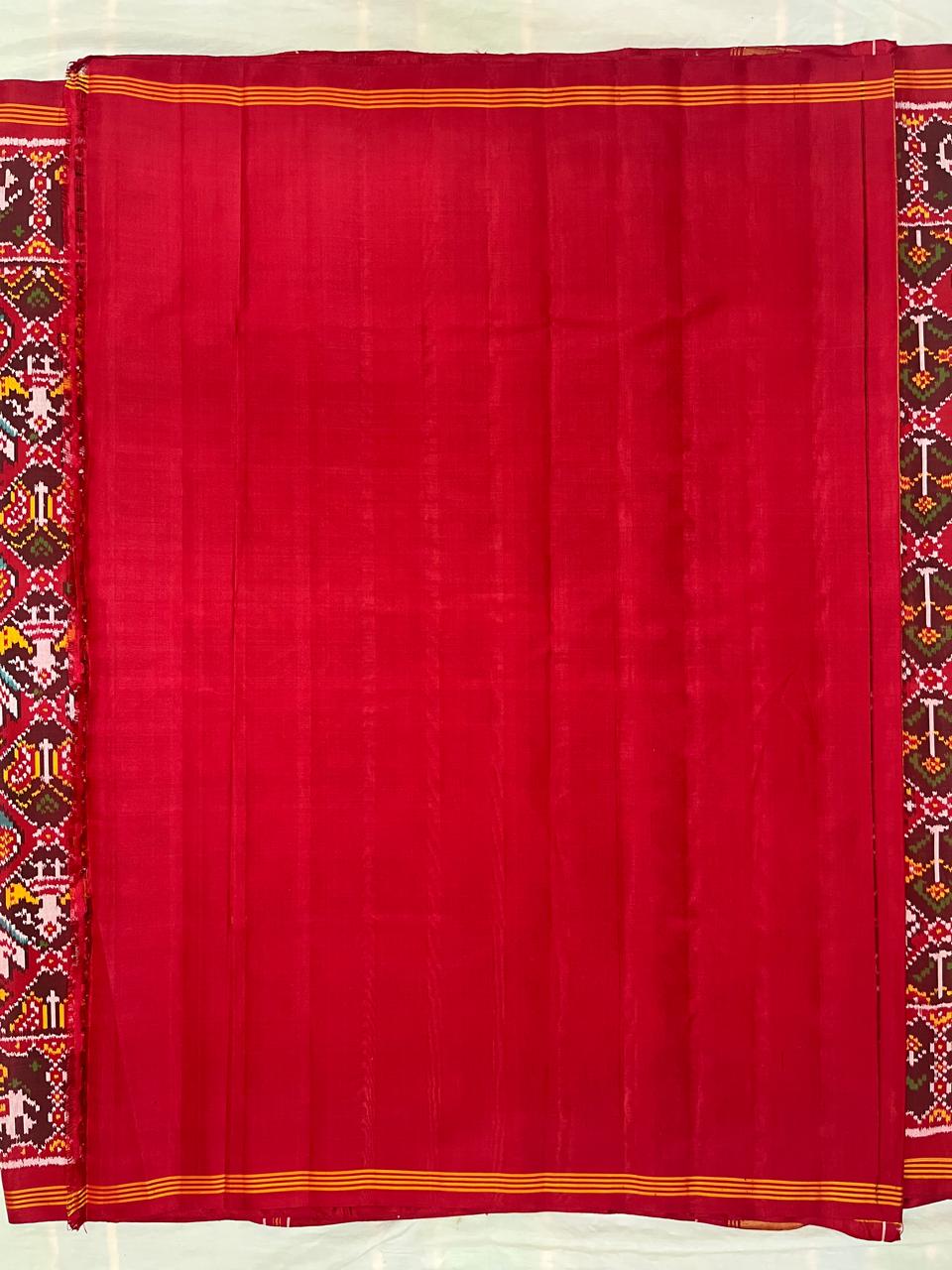 Rajkoti Patola Saree - RPADHAN 568 - Image 6